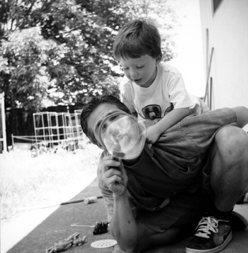 Dan, Casey, and Bubble